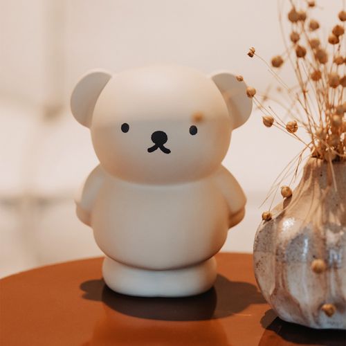 Tirelire Boris H14cm Beige