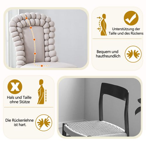 Lot De 2 Chaises En Velours Gris Clair, Dossier Chaînes Sphériques, Pieds Dorés