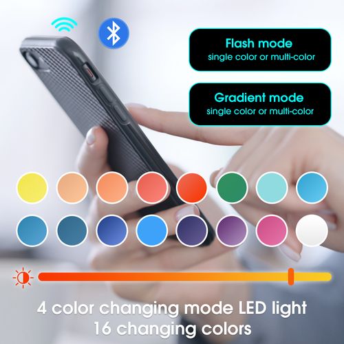 Table Basse Relevable LED 78x78 Cm, Hauteur Réglable Et Rangement Flexible, Noir