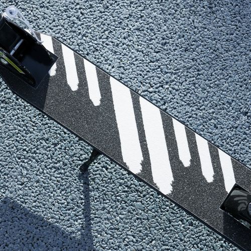 Trottinette Enfant Pliable Avec Freins Doubles, Roues Lumineuses, Noire 3-8 Ans