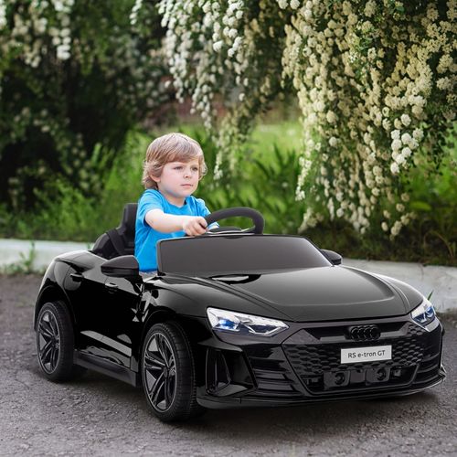 Audi Électrique Pour Enfants Avec Télécommande Et Musique, Noir, 103 Cm