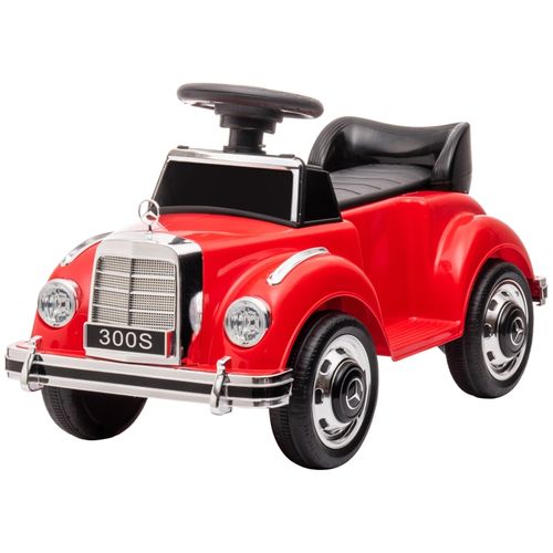 Voiture à Pousser Enfant Mercedes-benz 300 S Rouge Avec Coffre Intégré, 18-48 Mois