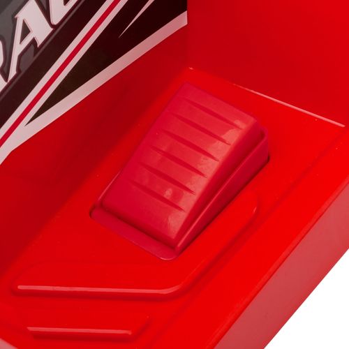 Quad Électrique Enfant Rouge 2,5 Km/h Avec Remorque, 1,5-3 Ans