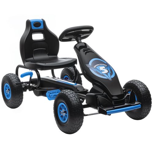 Gokart Enfant à Pédales Avec Siège Réglable Pour Intérieur Et Extérieur