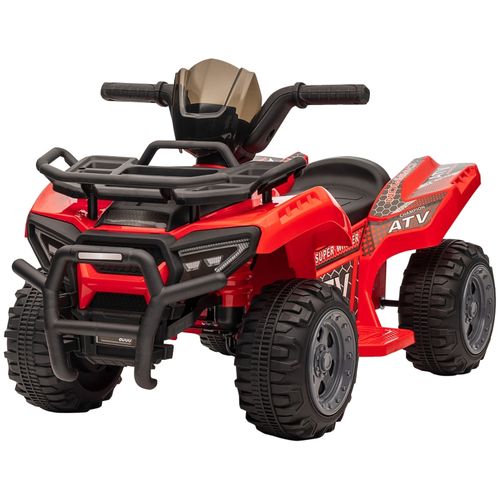 Quad Électrique 6v Pour Enfants 18-36 Mois Avec Musique Et Roues Stables
