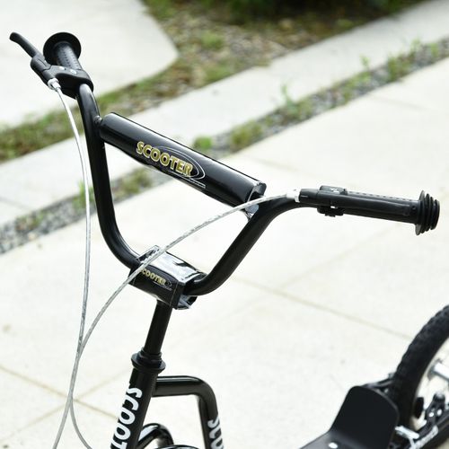 Trottinette Enfant 12" Avec Guidon Réglable Et Freins, 5+ Ans