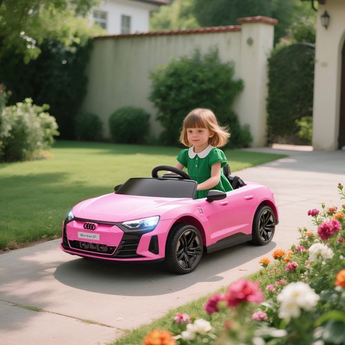 Voiture Électrique Enfant 12v Audi Rs E-tron Gt Avec Télécommande Et Musique