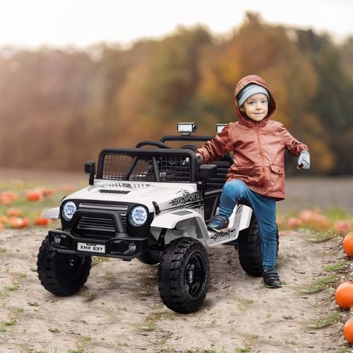 Voiture Électrique Enfant 12v Tout-terrain Avec Télécommande Et Musique