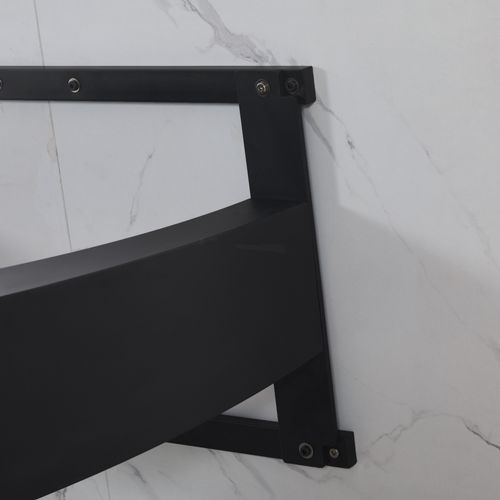 Table à Manger 140x75,5 Cm Avec Plateau Effet Marbre Et Pieds Métal Réglables