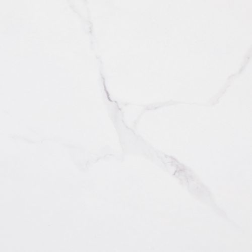 Table à Manger 140x75,5 Cm Avec Plateau Effet Marbre Et Pieds Métal Réglables