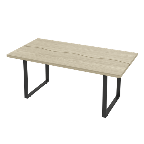 Table à Manger Industrielle 160×80 Cm Pour 6–8 Personnes