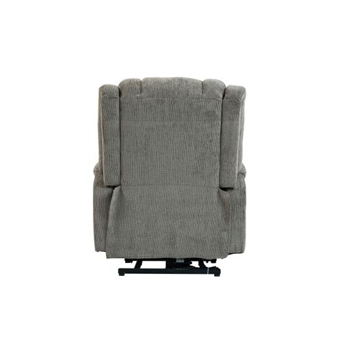 Fauteuil Releveur Électrique Pour Seniors Avec Tissu Doux Et Porte-gobelets Intégré, Marron Clair