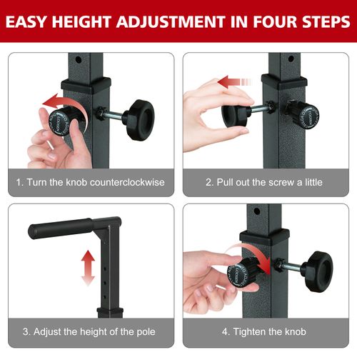 Station De Dips Réglable En Hauteur Avec Barres Antidérapantes, Entraînement Intérieur Et Extérieur