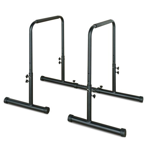 Station Dips Réglable 78,7–99 Cm, Robuste, Multifonction Pour Maison Et Gym
