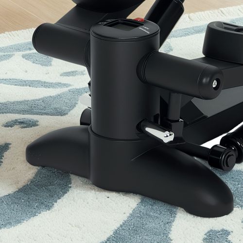 Mini-stepper Pour Domicile Avec Écran LCD, Noir, Hometrainer Jusqu’à 100 Kg