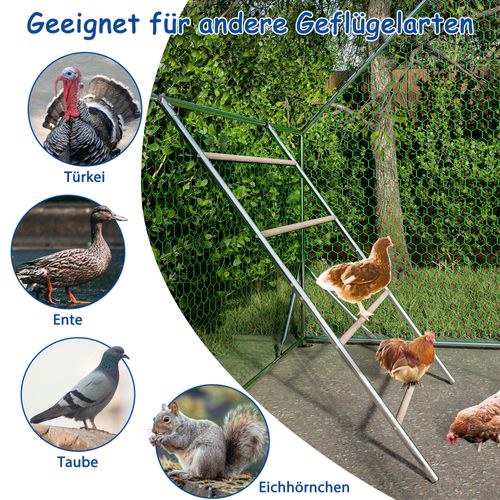 Perchoir Large Pour Poulailler – Accessoire Ludique Et Robuste Pour Poules