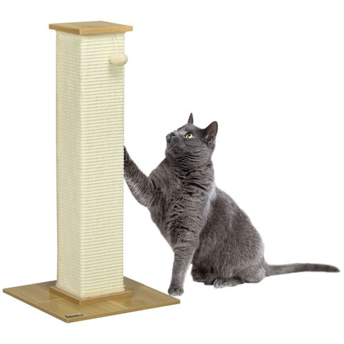 Arbre à Chat Compact Avec Sisal, Balle Suspendue Et Plateforme, 80 Cm