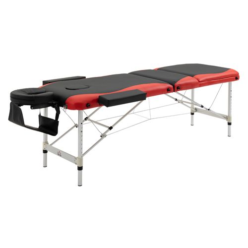Table De Massage Pliante Réglable En Hauteur Avec Appui-tête Pour Soins Esthétiques