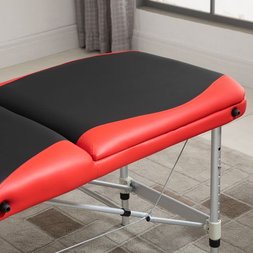 Table De Massage Pliante Réglable En Hauteur Avec Appui-tête Pour Soins Esthétiques