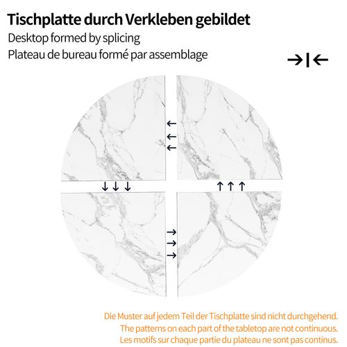 Ensemble Salle à Manger 5 Pièces Avec Table Ronde 100x100 Cm Et Chaises Velours Gris, Cadre Doré