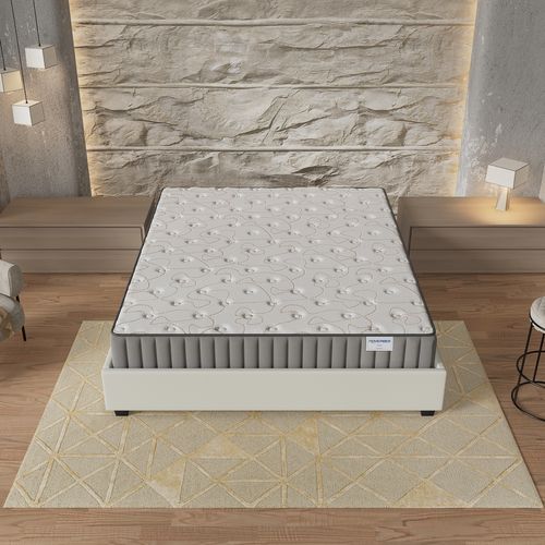 Ensemble 140x190 cm, Lit avec Tiroirs + Matelas mousse ép.16cm Accueil mémoire de forme