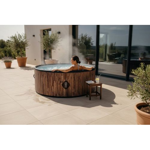Spa Gonflable Bali - 180 Cm De Diamètre - 1100 Litres - Moteur 2240 W - Jusqu'à 6 Personnes
