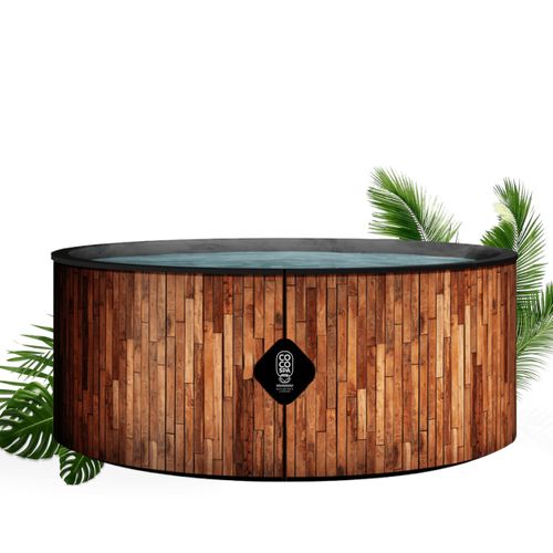Spa Gonflable Bali - 180 Cm De Diamètre - 1100 Litres - Moteur 2240 W - Jusqu'à 6 Personnes