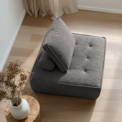 Fauteuil Compressé Zen 1 Place - Gris