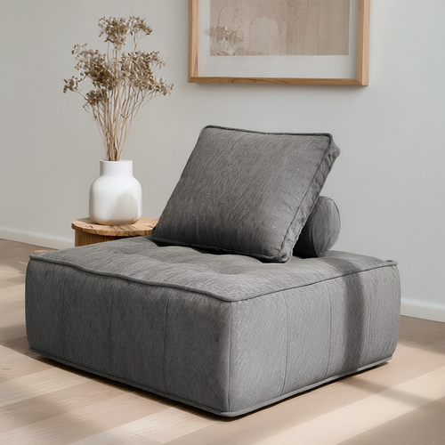 Fauteuil Compressé Zen 1 Place - Gris