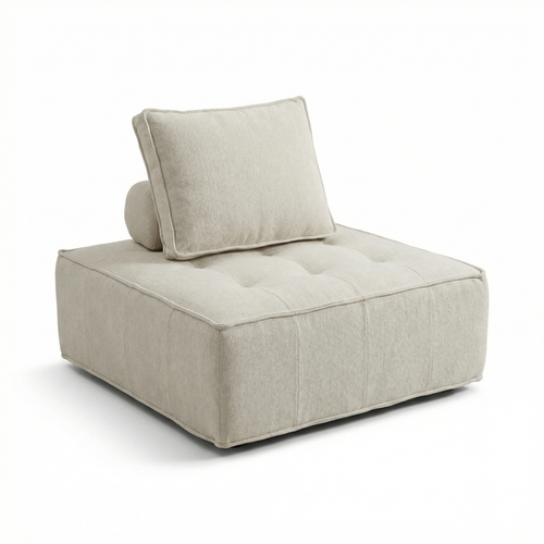 Fauteuil Compressé Zen 1 Place - Blanc