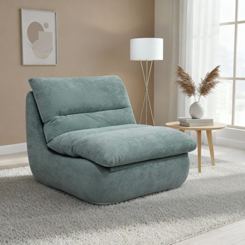 Fauteuil compressé Nuvia 1 Place Bleu