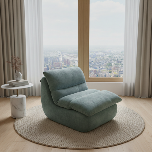 Fauteuil compressé Nuvia 1 Place Bleu