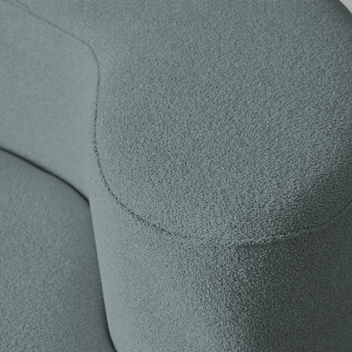 Fauteuil De Salon Compressé Milo 1 Place - Sauge