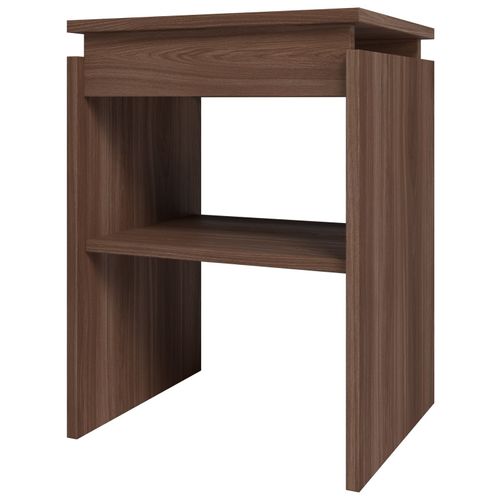 Chevet - Bout De Canapé Châtaignier 2 Niches L 38 H 52 P 33 Cm