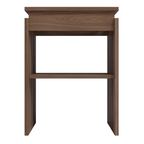 Chevet - Bout De Canapé Châtaignier 2 Niches L 38 H 52 P 33 Cm