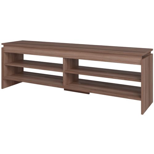 Meuble TV 65 Pouces Châtaignier 4 Niches 153 Cm