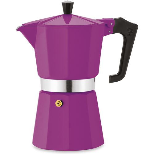 Cafetiere Italienne - Italexpress - Aluminium - 6 Tasses - Lila
