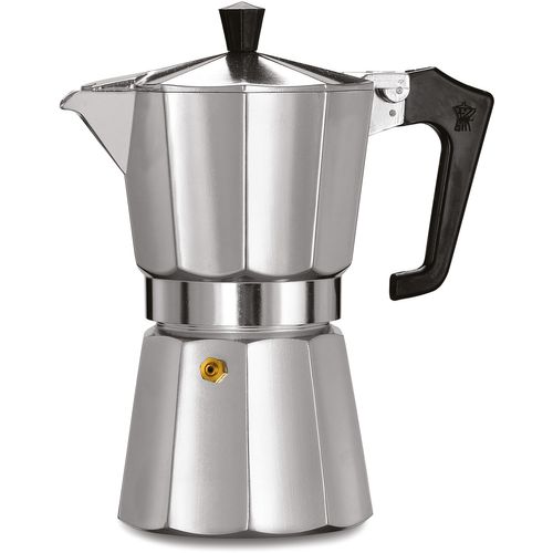 Cafetiere Italienne - Italexpress - Aluminium - 6 Tasses - Inox