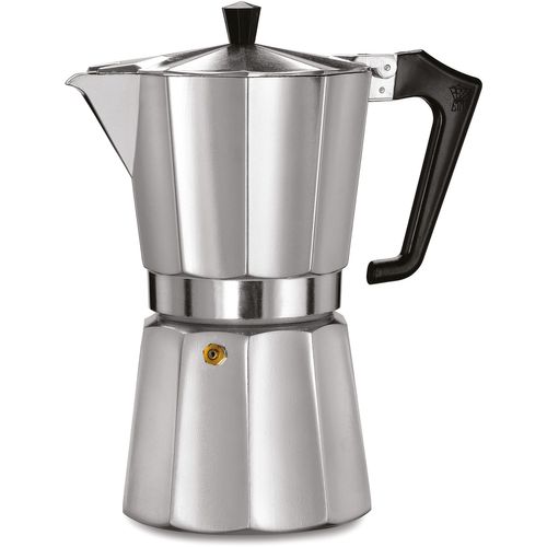 Cafetiere Italienne - Italexpress - Aluminium - 9 Tasses - Inox
