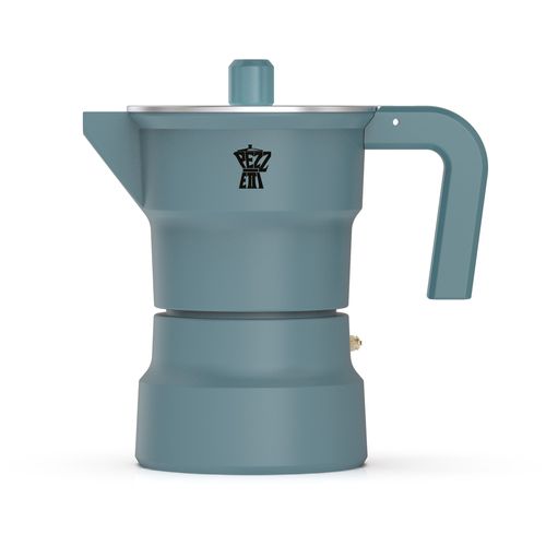 Cafetiere Italienne - Solidexpress - Aluminium - 3 Tasses - Vert