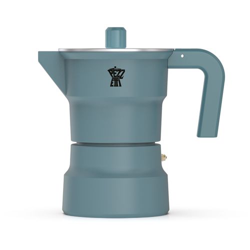 Cafetiere Italienne - Solidexpress - Aluminium - 6 Tasses - Vert