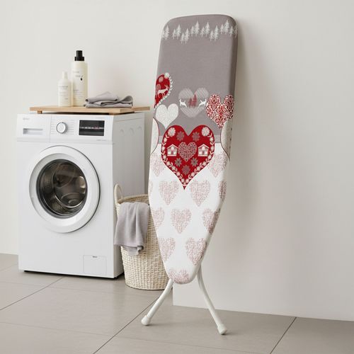 Housse, Nappe Repassage Rouge En Textile