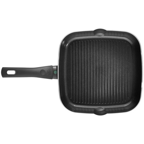 Gril LEDro 28 Cm, Aluminium, Revêtement Céramique, Sable