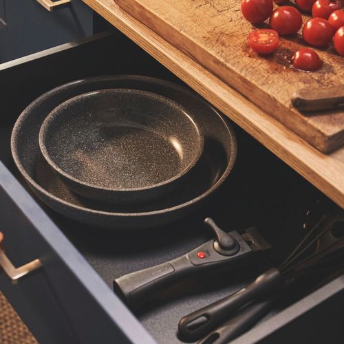 Poêle, 20 Cm, Aluminium, Revêtement Antiadhésif En Céramique