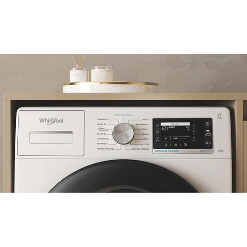 Lave-linge hublot WHIRLPOOL W7X89RSILENCEFR 8kg