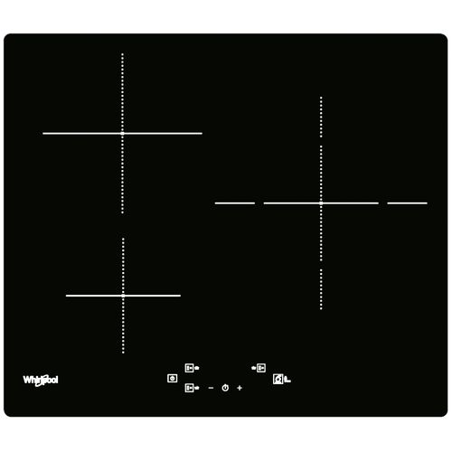 Table induction WHIRLPOOL WSQ3860NE 3 Foyers 60 cm