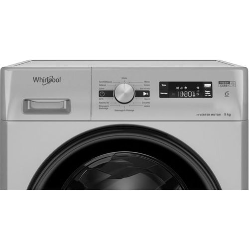 Lave-linge Hublot Ffs9269sbfr - 9 Kg - Induction - 60  - 1200 Trs/min - Silver
