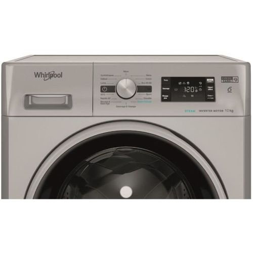 Lave-linge Hublot  Ffbp10489sbsvfr - 10 Kg - Induction - L60cm - 1400 Trs/min - Silver