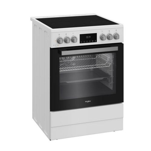 Cuisinière Vitrocéramique 72l 4 Feux Blanc - W6v8lcsw