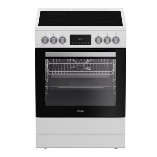 Cuisinière Vitrocéramique 72l 4 Feux Blanc - W6v8lcsw
